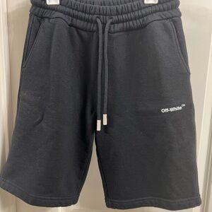 Off-White Black Relaxed Fit Shorts Boys
